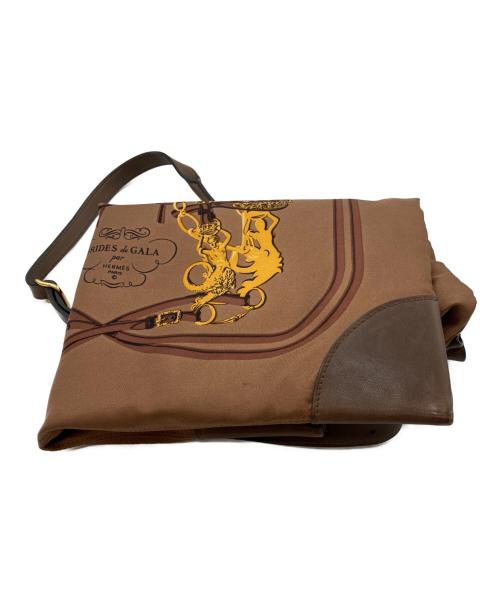 HERMES（エルメス）HERMES (エルメス) シルキーシティMM ブラウンの古着・服飾アイテム
