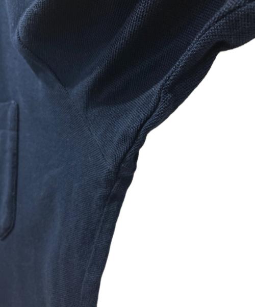 HERMES（エルメス）HERMES (エルメス) ポロシャツ ネイビー サイズ:Lの古着・服飾アイテム