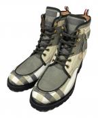 MONCLER GAMME BLEUモンクレール ガム ブルー）の古着「レースアップコンバットブーツ MONCLER GAMME BLEU(モンクレール ガム ブルー)」｜オリーブ