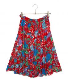 diane freis（ダイアンフレイス）の古着「花柄スカート」｜レッド