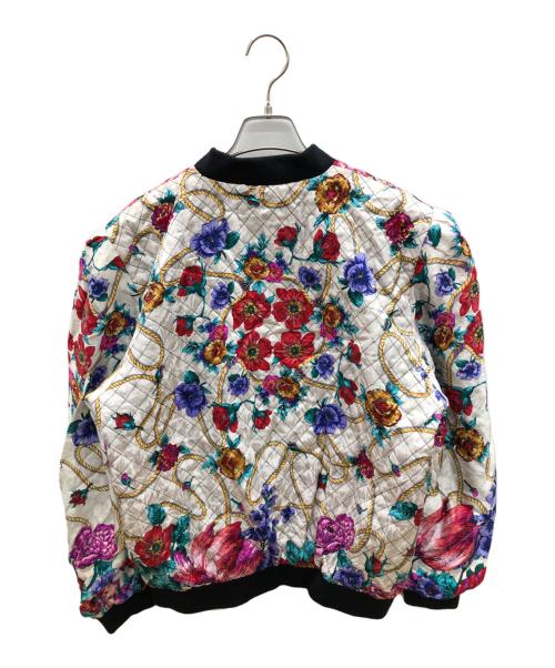 diane freis（ダイアンフレイス）diane freis (ダイアンフレイス) キルティングブルゾン ホワイト サイズ:Ｆの古着・服飾アイテム