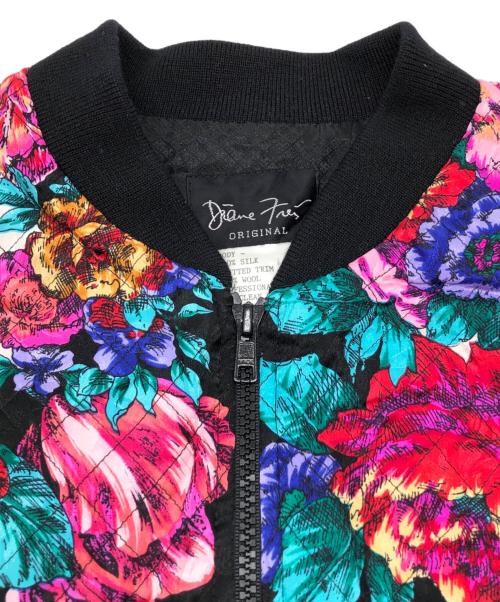 diane freis（ダイアンフレイス）diane freis (ダイアンフレイス) キルティングブルゾン ホワイト サイズ:Ｆの古着・服飾アイテム