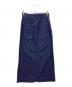 Mame Kurogouchi (マメクロゴウチ) コーディングエンブロイダードネップコットンスカート ネイビー サイズ:2：8000円