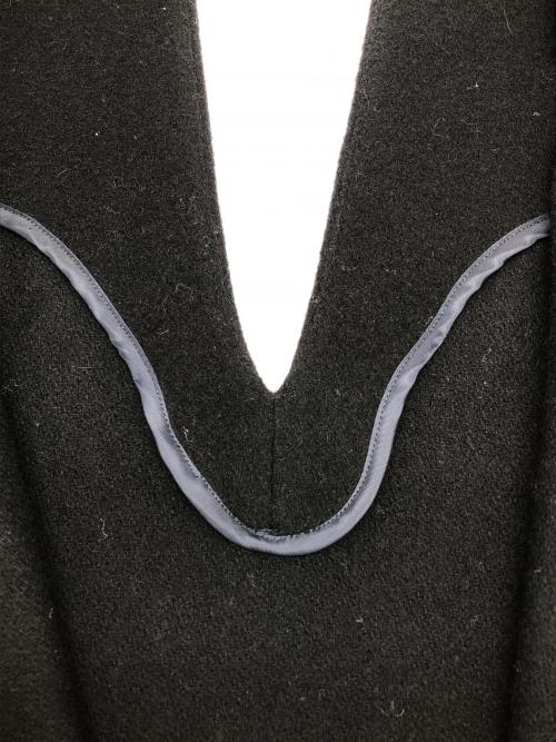 Mame Kurogouchi（マメクロゴウチ）Mame Kurogouchi (マメクロゴウチ) ノースリーブワンピース ネイビー サイズ:2の古着・服飾アイテム