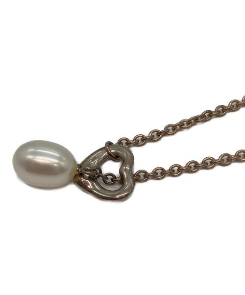 TIFFANY & Co.（ティファニー）Tiffany & Co. (ティファニー) オープンハートラリアットネックレス シルバーの古着・服飾アイテム