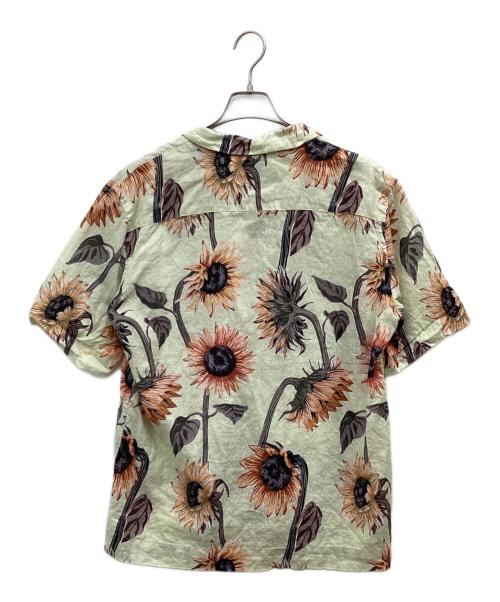 PAUL SMITH（ポールスミス）PAUL SMITH (ポールスミス) オープンカラーシャツ 黄緑 サイズ:Lの古着・服飾アイテム