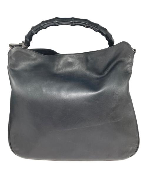 GUCCI（グッチ）GUCCI (グッチ) ハンドバッグ ブラックの古着・服飾アイテム