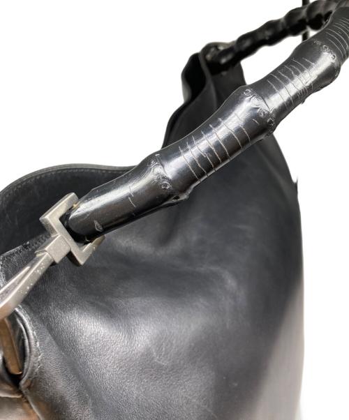 GUCCI（グッチ）GUCCI (グッチ) ハンドバッグ ブラックの古着・服飾アイテム