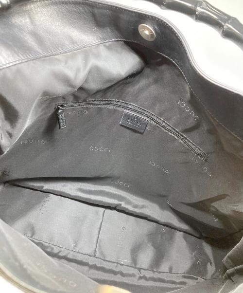 GUCCI（グッチ）GUCCI (グッチ) ハンドバッグ ブラックの古着・服飾アイテム