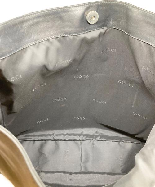 GUCCI（グッチ）GUCCI (グッチ) ハンドバッグ ブラックの古着・服飾アイテム