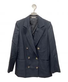 EVERYDAY I LIKE.（エヴリデイ アイ ライク）の古着「EVERYDAY ダブルジャケット2」｜ブラック