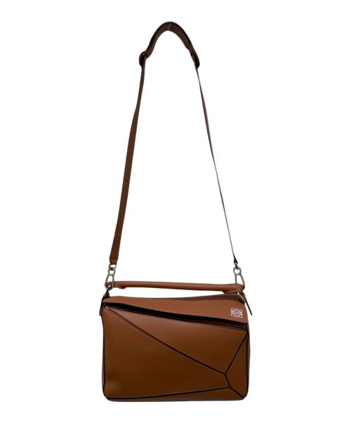 LOEWE（ロエベ）LOEWE (ロエベ) パズルエッジバッグミディアム タン サイズ:ミディアムの古着・服飾アイテム