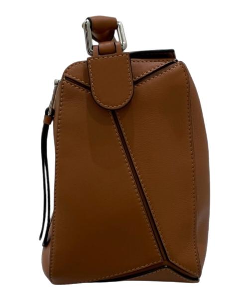 LOEWE（ロエベ）LOEWE (ロエベ) パズルエッジバッグミディアム タン サイズ:ミディアムの古着・服飾アイテム