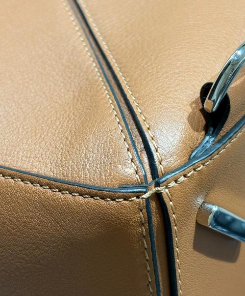 LOEWE（ロエベ）LOEWE (ロエベ) パズルエッジバッグミディアム タン サイズ:ミディアムの古着・服飾アイテム