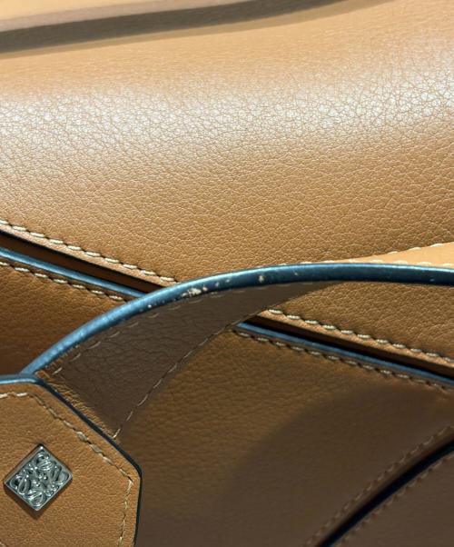 LOEWE（ロエベ）LOEWE (ロエベ) パズルエッジバッグミディアム タン サイズ:ミディアムの古着・服飾アイテム