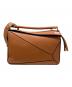 LOEWE（ロエベ）の古着「パズルエッジバッグミディアム」｜タン