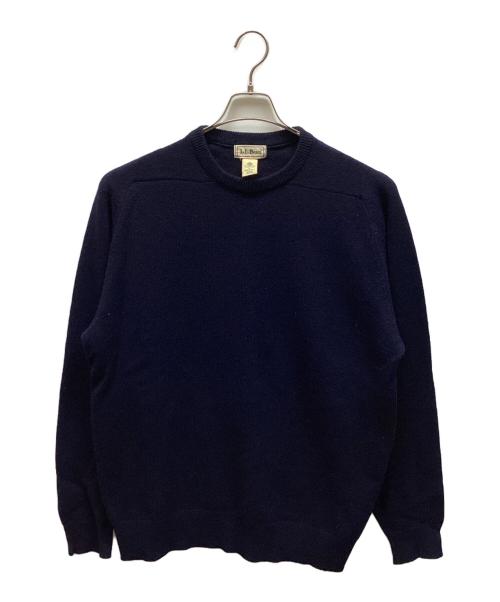 L.L.Bean（エルエルビーン）L.L.Bean (エルエルビーン) ウールニット ネイビー サイズ:Lの古着・服飾アイテム