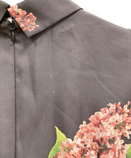 &ellecy（アンドエルシー）&ellecy (アンドエルシー) 紫丁香花ワンピース ブラック サイズ:Mの古着・服飾アイテム