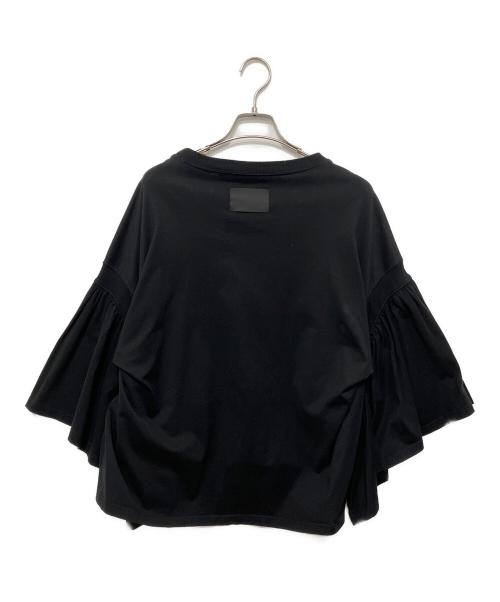 COGTHEBIGSMOKE（コグザビッグスモーク）COGTHEBIGSMOKE (コグザビッグスモーク) LAURA GATHERED SLV TOP ブラック サイズ:なしの古着・服飾アイテム