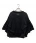 COGTHEBIGSMOKE (コグザビッグスモーク) LAURA GATHERED SLV TOP ブラック サイズ:なし：10000円