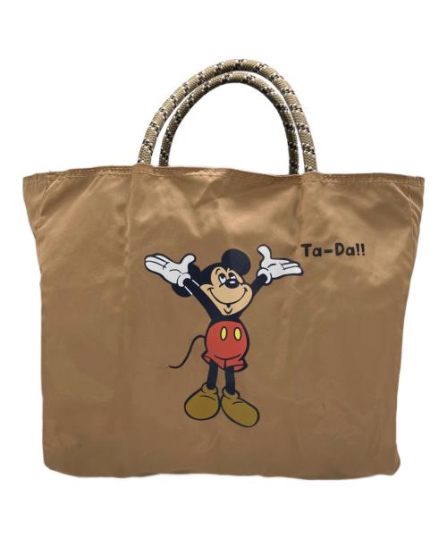 DISNEY（ディズニー）DISNEY (ディズニー) NOMADIS (ノマディス) 別注トートバッグ ブラウンの古着・服飾アイテム