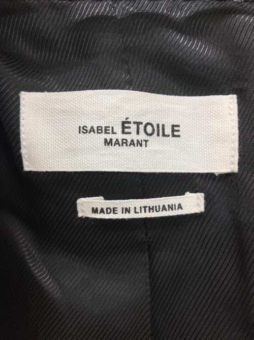 ISABEL MARANT ETOILE（イザベルマランエトワール）ISABEL MARANT ETOILE (イザベルマランエトワール) 78-07-86-07002　ツイードジャケット ブラック サイズ:36の古着・服飾アイテム