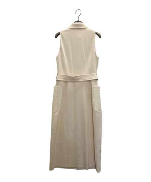 ted baker（テッドベーカー）TED BAKER (テッドベーカー) COLLARED SHIRT DRESS アイボリー サイズ:SIZE 1 未使用品の古着・服飾アイテム