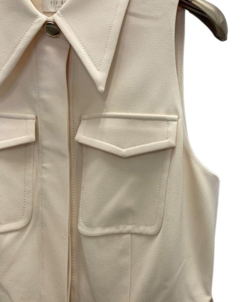 ted baker（テッドベーカー）TED BAKER (テッドベーカー) COLLARED SHIRT DRESS アイボリー サイズ:SIZE 1 未使用品の古着・服飾アイテム