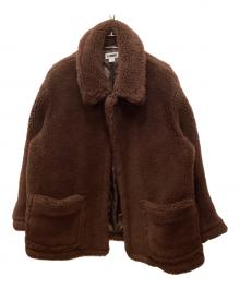 H BEAUTY&YOUTH（エイチ ビューティー&ユース）の古着「ボアジャケット」｜ブラウン