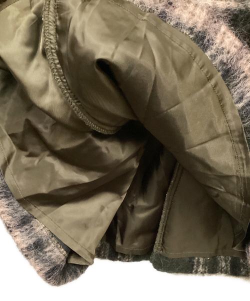 MADISON BLUE（マディソンブルー）MADISON BLUE (マディソンブルー) チェックウールスカート ピンク サイズ:ｓの古着・服飾アイテム