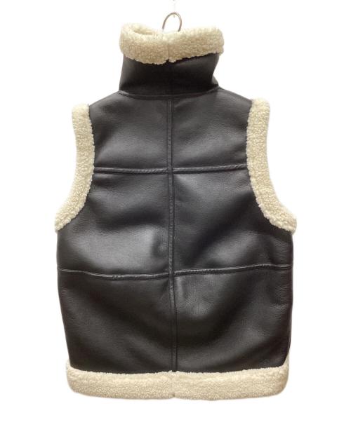 ESTNATION（エストネーション）ESTNATION (エストネーション) リバーシブルベスト ブラック サイズ:36の古着・服飾アイテム