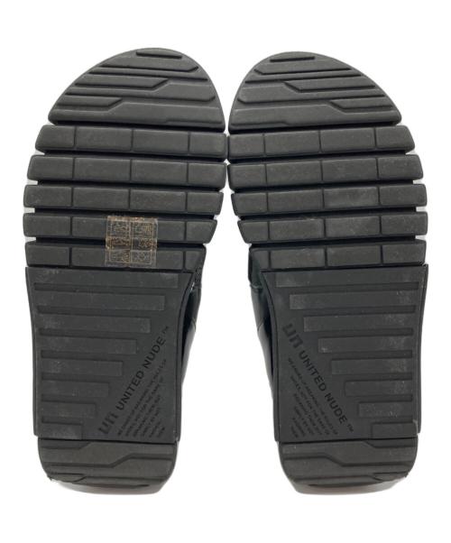 UNITED NUDE（ﾕﾅｲﾃｯﾄﾞﾇｰﾄﾞ）UNITED NUDE (ユナイテッドヌード) Delta Run ブラック サイズ:35の古着・服飾アイテム