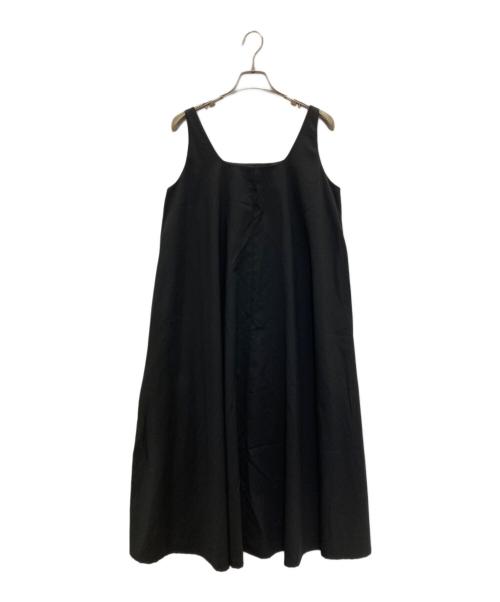 mizuiro-ind（ミズイロインド）mizuiro-ind (ミズイロインド) ジャンパースカート ブラック サイズ:FREEの古着・服飾アイテム