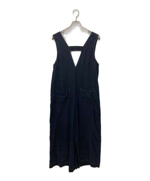 Ayane（アヤネ）ayane (アヤネ) テンセルデニムサロペット ネイビー サイズ:SIZE 38の古着・服飾アイテム