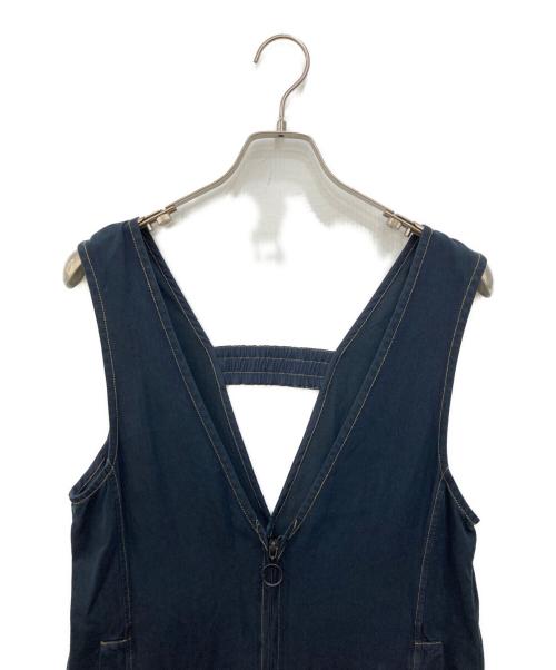 Ayane（アヤネ）ayane (アヤネ) テンセルデニムサロペット ネイビー サイズ:SIZE 38の古着・服飾アイテム