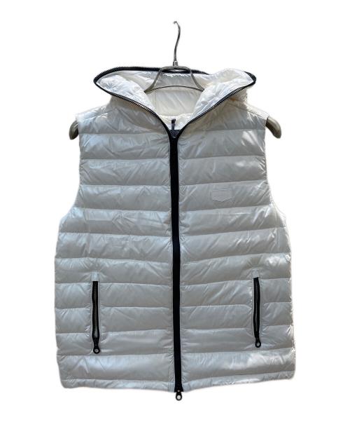 DUVETICA（デュベティカ）DUVETICA (デュベティカ) ダウンベスト ホワイト サイズ:44の古着・服飾アイテム