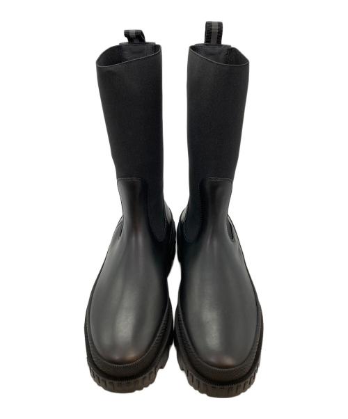 MONCLER（モンクレール）MONCLER (モンクレール) Neue Chelsea High Boot ブラック サイズ:38の古着・服飾アイテム
