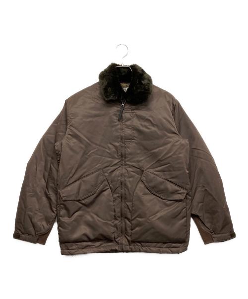 GOODENOUGH（グッドグリーフ）GOODENOUGH (グッドイナフ) コールドデューティージャケット ブラウン サイズ:Sの古着・服飾アイテム