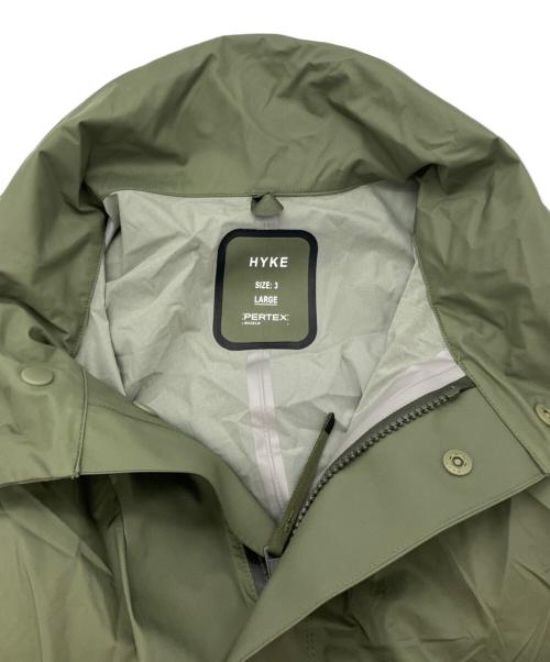 HYKE（ハイク）HYKE (ハイク) PERTEX TYPE M-65 FIELD PARKA オリーブ サイズ:Lの古着・服飾アイテム