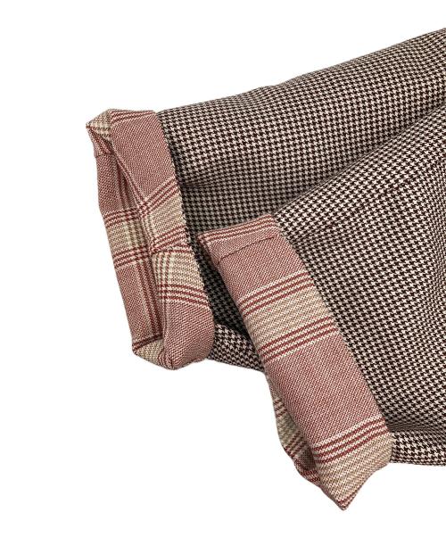 MARNI（マルニ）MARNI (マルニ) Double Single Breasted Coat In Multicolour レッド サイズ:46の古着・服飾アイテム