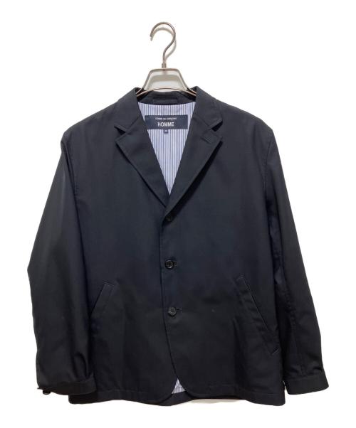 COMME des GARCONS HOMME（コムデギャルソン オム）COMME des GARCONS HOMME (コムデギャルソン オム) ウールトロ ジャケット ネイビー サイズ:XSの古着・服飾アイテム