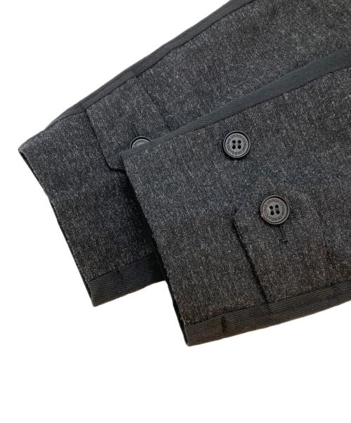 COMME des GARCONS HOMME（コムデギャルソン オム）COMME des GARCONS HOMME (コムデギャルソン オム) 製品洗い加工ダブルコート グレー サイズ:XSの古着・服飾アイテム