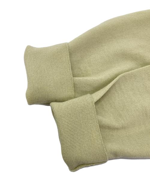 COMME des GARCONS SHIRT（コムデギャルソンシャツ）COMME des GARCONS SHIRT (コムデギャルソンシャツ) ロゴニット 黄緑 サイズ:Mの古着・服飾アイテム