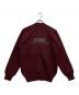 CDG (シーディージー) バックロゴカーディガン パープル サイズ:M：13000円