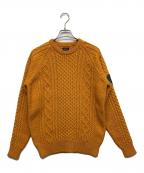 Noahノア）の古着「Fisherman Sweater」｜オレンジ