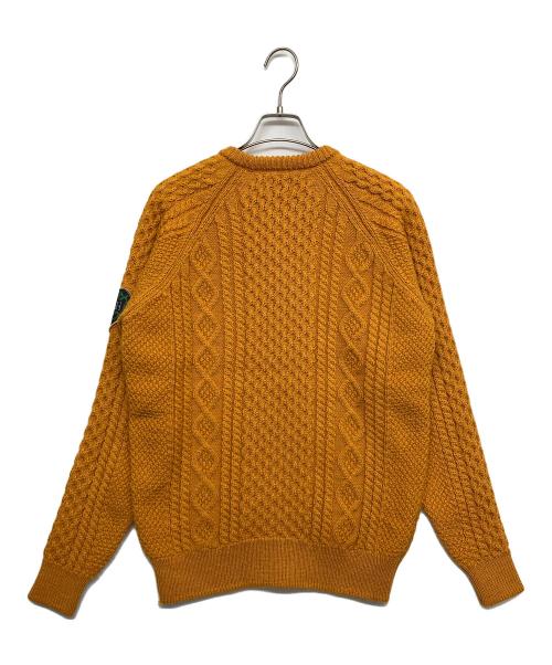 Noah（ノア）Noah (ノア) Fisherman Sweater オレンジ サイズ:Mの古着・服飾アイテム