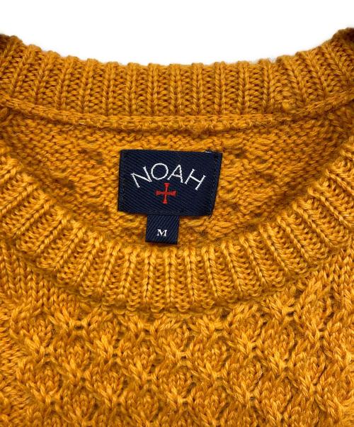 Noah（ノア）Noah (ノア) Fisherman Sweater オレンジ サイズ:Mの古着・服飾アイテム