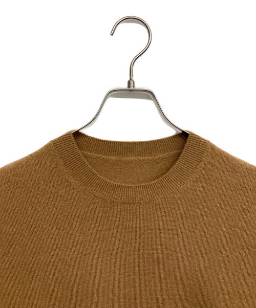 SOPHNET.（ソフネット）SOPHNET. (ソフネット) CASHMERE HIGH GAUGE CREWNECK KNIT ブラウン サイズ:Mの古着・服飾アイテム