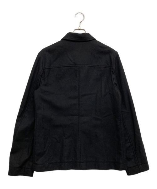 DRIES VAN NOTEN（ドリスヴァンノッテン）DRIES VAN NOTEN (ドリスヴァンノッテン) ウールシャツ ブラック サイズ:46の古着・服飾アイテム