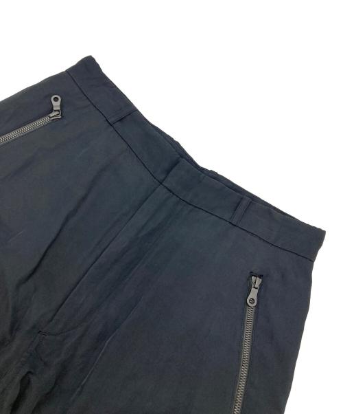 BLURHMS（ブラームス）blurhms (ブラームス) RAYON NYLON SILK MECHANIC PANTS ブラック サイズ:2 未使用品の古着・服飾アイテム